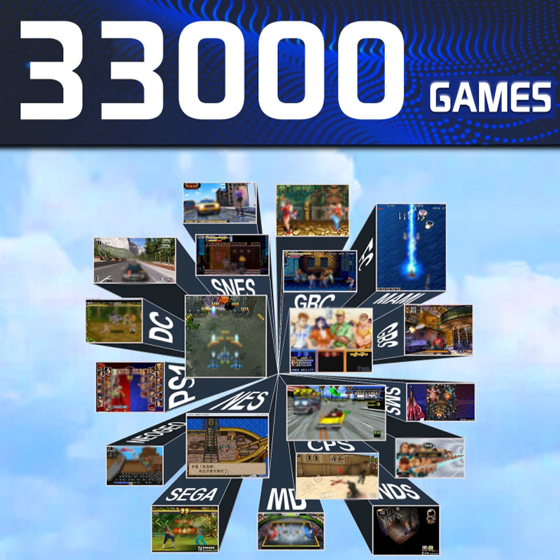 ARCADE BOX 64G 3D Game Console Wireless Controller Video Game Stick Built-in 33000 Games ARCADE BOX 64G 3D Game Console Wireless Controller Video Game Stick Built-in 33000 Games